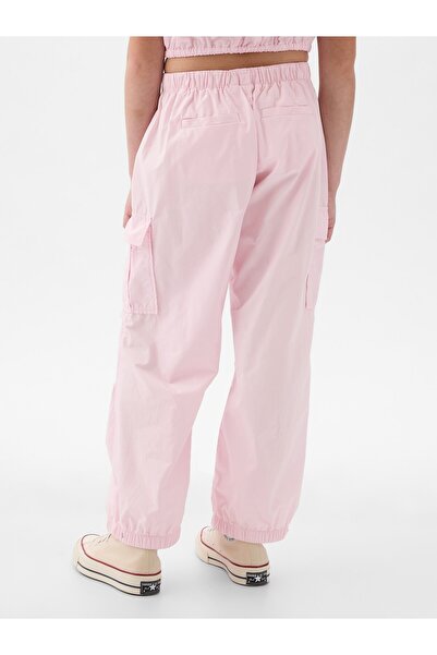 GAP Kız Çocuk LIGHT PEONY Paraşüt Kargo Pantolon