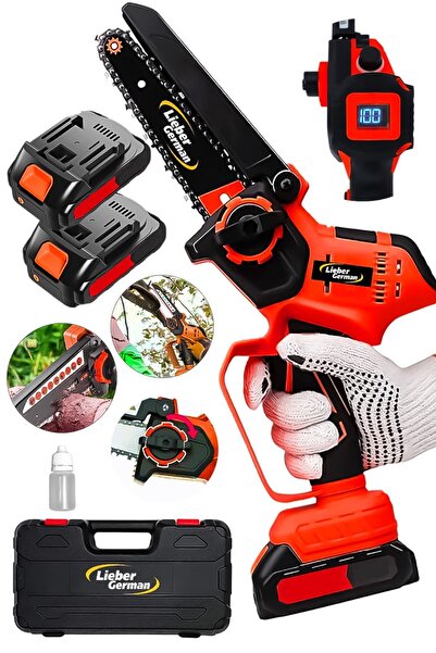 Lieber German Ryobi Seri 21 V Dijital Şarj Göstergeli Karbon Motor Şarjlı Akü...