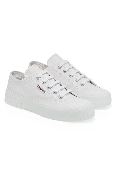 Superga 2630 Stripe Unisex Casual Παπούτσια S00grt0-901-sp Λευκό