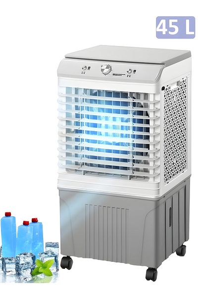 Cady One Desert cooler and air conditioner equipped with a large water tank with a capacity of 45 liters