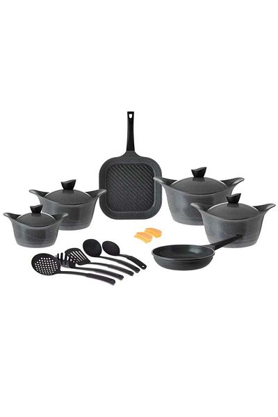 Lahoya Granite Cookware Set 17 Pieces
