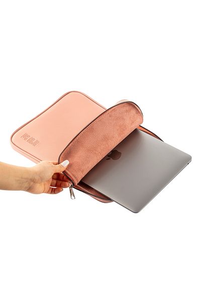 LOS CAJA 13” - 14" Inch Waterproof, Vegan Leather and Zipper Featured MacBook & Tablet & Laptop Bag