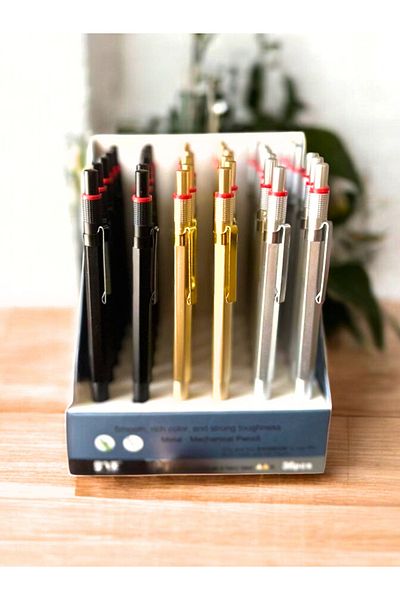 NaSaDAN 1 Piece Metal Mechanical 0.7 Nib Versatil Pen 01