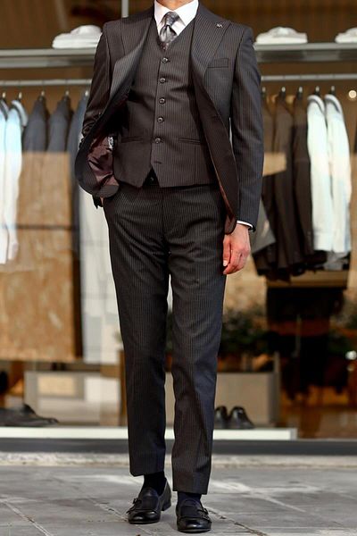 Kadir Büyükkaya Men's Modern Style Vest Suit - Kav1056W