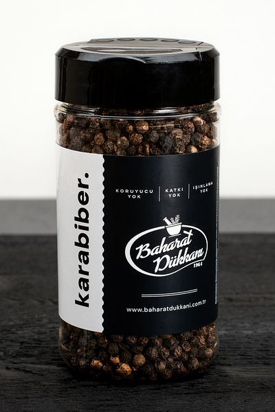Baharat Dükkanı Black Pepper Grains 180Gr