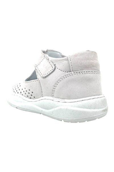 Nubebe Irish Girls First Step White Leather and Pole Shoes