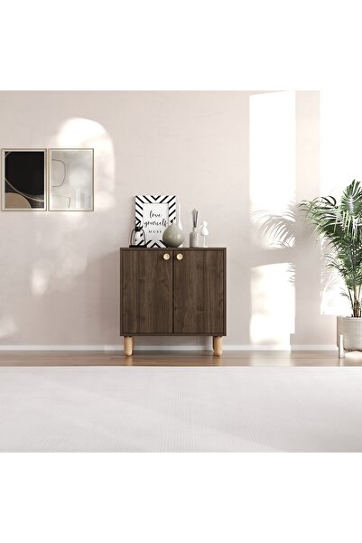 MERT SERT MOBİLYA Lina 72cm Çok Amaçlı Dolap, Kitaplık, Kiler,Erzak Dolabı,Ay...