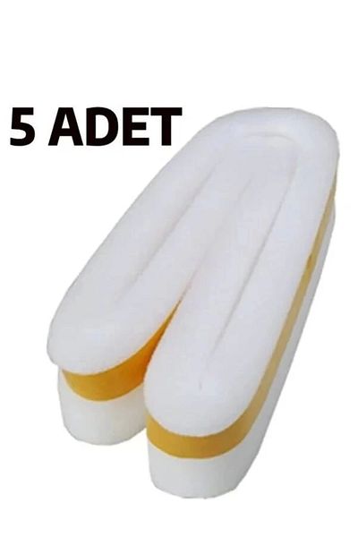 YNT İthalat Heyf 5 Pieces Adhesive under Door (Silver) Tape Heat Insulation Sponge 90 cm