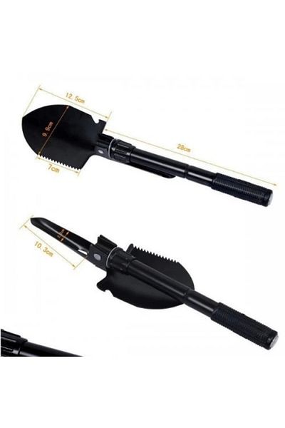 YNT İthalat Saddlebag Compass Folding Portable Digging Paddle Set