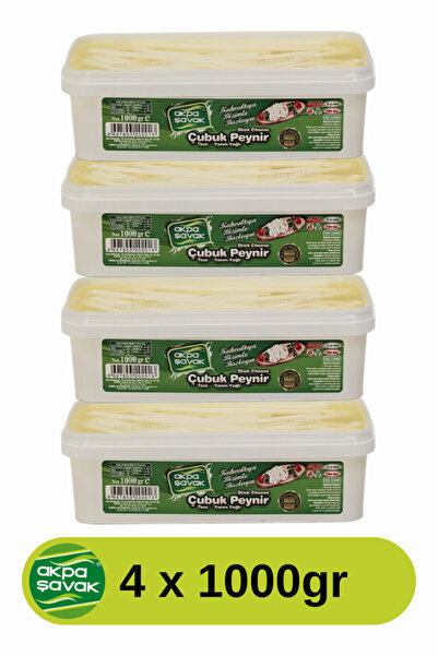 Ak-pa Şavak Akpa Şavak Çubuk Peyniri (4x1 Kg)