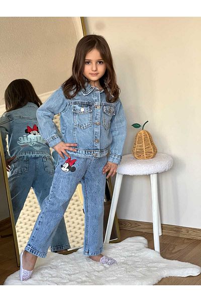 yns coolstar Minnie Print Jacket and Pants - Set of 2