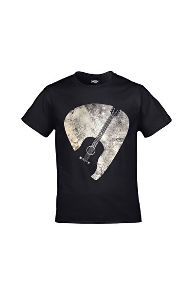 Kalic Studio Унисекс черни перца за китара с щампа