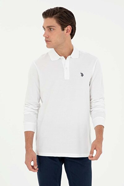 U.S. Polo Assn. Πόλο Η.Π.Α 1926879 Ανδρικό φούτερ Regular Fit - ΛΕΥΚΟ - M - ST07960-ΛΕΥΚΟ-Μ