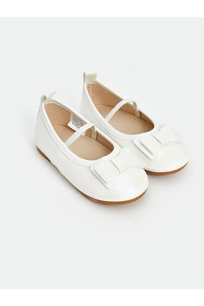 LC Waikiki Lcw Steps Baby Girl Ballerinas with Bow Detail
