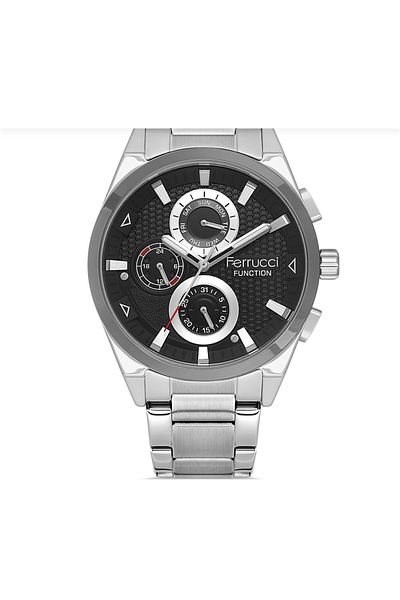 Ferrucci Ferrucci̇ Fcf 03445m.01 Function Steel Men's Wristwatch