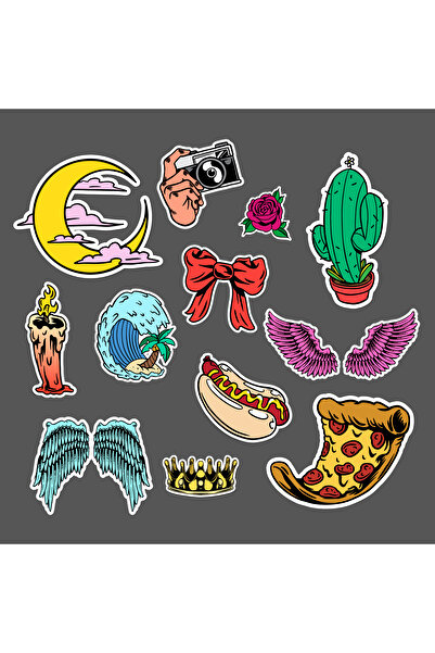 ALAMODECOR Sticker Kumaş Yaması 30cmx30cm | Dikiş Stickerı | Kıyafet Yaması