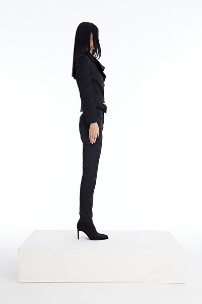 rue Asimetrik Siyah Pantolon