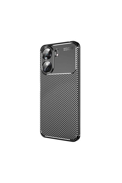 m.tk moveteck حافظة هاتف Xiaomi Poco X7 Pro مع حماية للكاميرا ومقدمة من الكربون بنمط كربوني لا يفقد اللون وغطاء زنجي واقٍ
