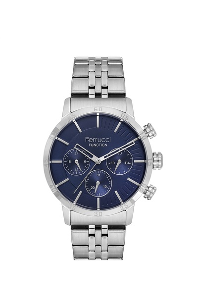 Ferrucci ساعة يد رجالية من الفولاذ FERRUCC FC 03447M.02