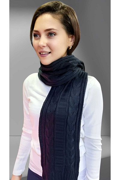 Uniquetrenders Tricotaj de damă eșarfă tricotată