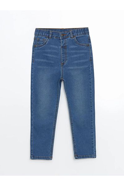 LC Waikiki Lcw Baby Indigo Elastic Waist Boy's Jean Pants
