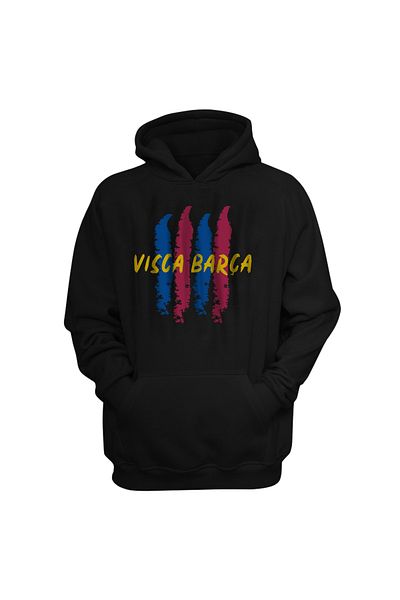 usateamfans Visca χέρι Barça Hoodie