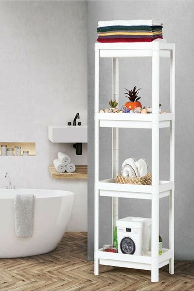 NEZADE STORE Shelf 3-Tier Shelf Unit - Kitchen - Bathroom Storage Shelf