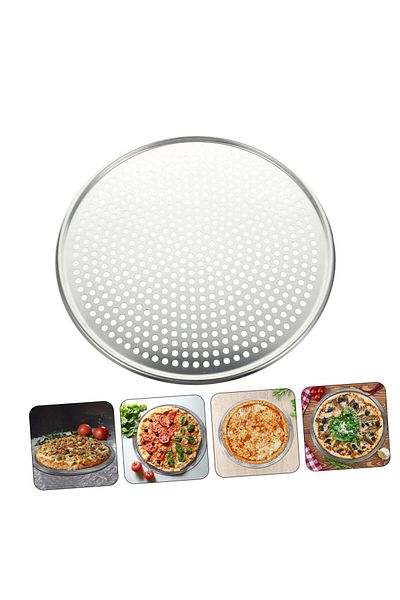 KT HOME وسادة Lahmacun كبيرة الحجم مقاس 32 سم - 2 صينية بيتزا