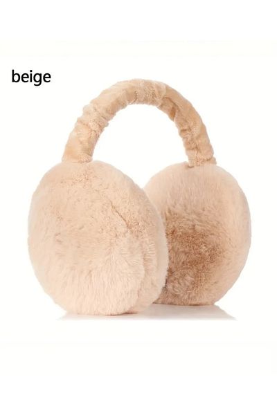 Betülce Betülce New Trend Soft Texture Plush Earphone with Movable Curl