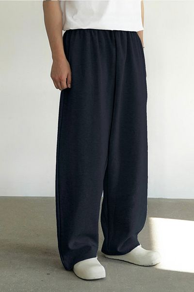 BSBSPOR Φαρδύ παντελόνι με πολύ φαρδύ πόδι - Unisex ΜΑΥΡΟ ΓΚΡΙ ΑΝΘΡΑΚΙΤΟ