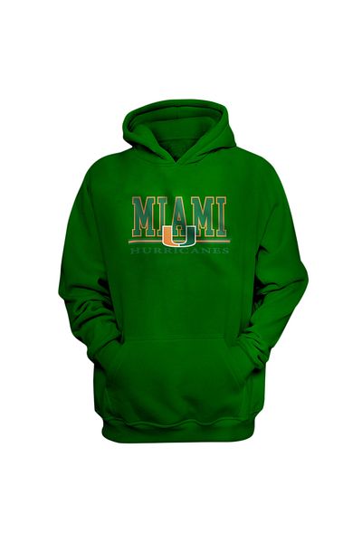 usateamfans Φούτερ με κουκούλα Miami Hurricanes