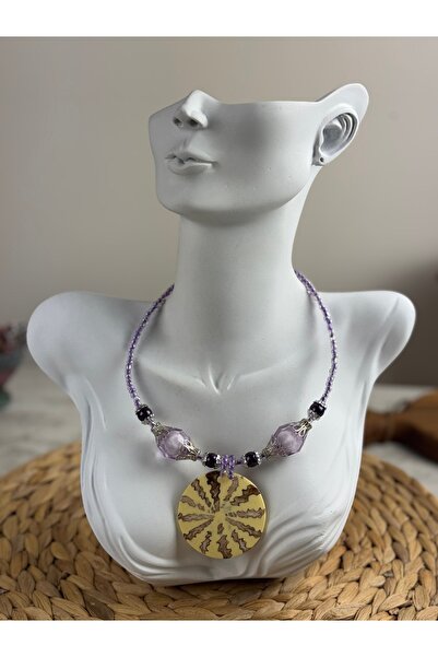 SEDEF TAKI Sedef taşlı kolye