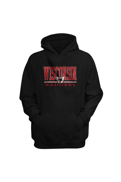 usateamfans Φούτερ με κουκούλα Wisconsin Badgers