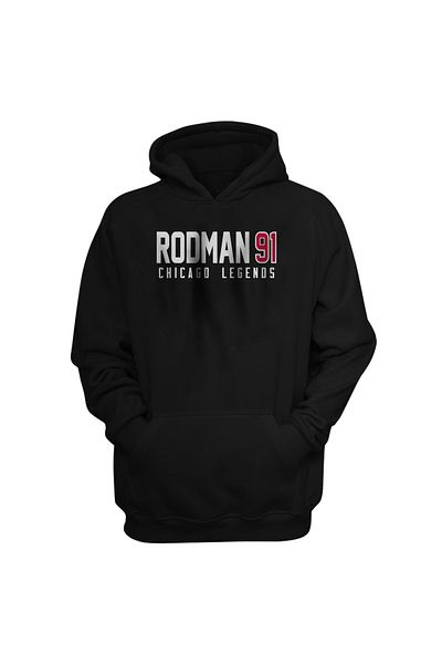 usateamfans Κουκούλα με κουκούλα Dennis Rodman