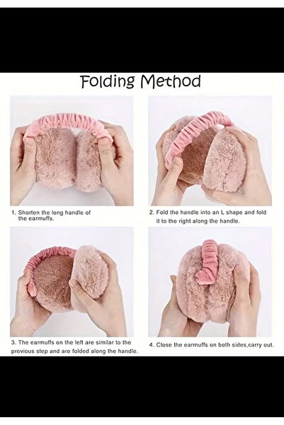 Betülce Betülce New Trend Soft Texture Plush Earphone with Movable Curl