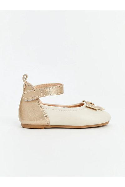 LC Waikiki Lcw Steps Bow Figured Baby Girl Ballerinas