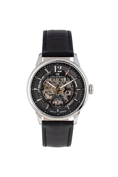 Carl Von Zeyten Mens Watch Carl Von Zeyten CVZ0080BKS, Automatic, 43mm, 5ATM