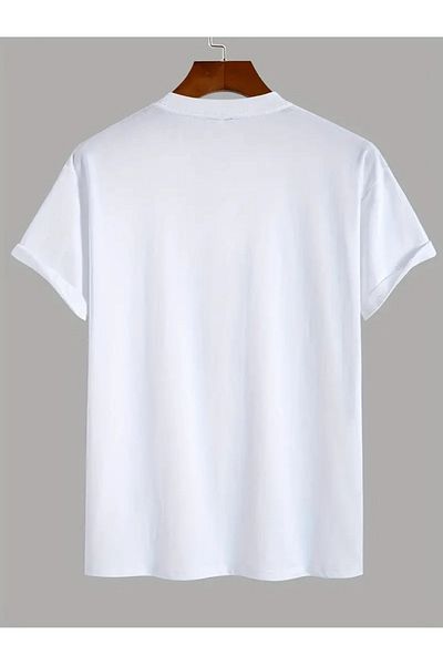 WOODROFFE Ανδρικό μπλουζάκι Oversize Casual New Season - Εκτυπωμένο