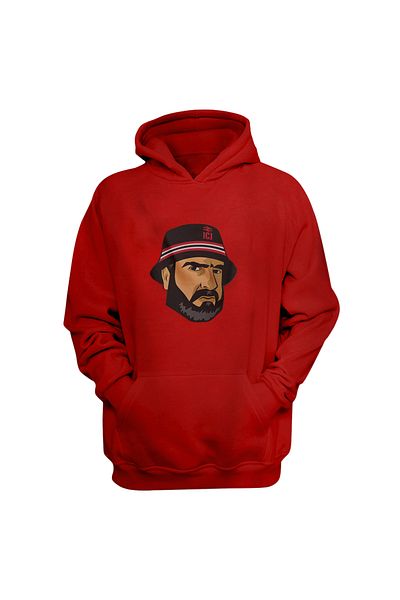 usateamfans Φούτερ με κουκούλα Eric Cantona