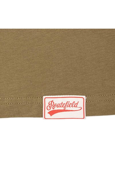 ROUTEFIELD Men's T-Shirt Tabnb Khaki