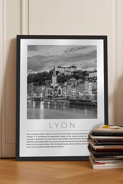 Cadran World Cities Collection Πίνακας MDF με πλαίσιο
