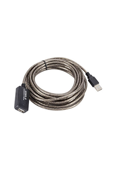 Koodmax 5 Metre USB Uzatma Kablosu - Güçlendirilmiş Çipli USB Uzatma Kablo