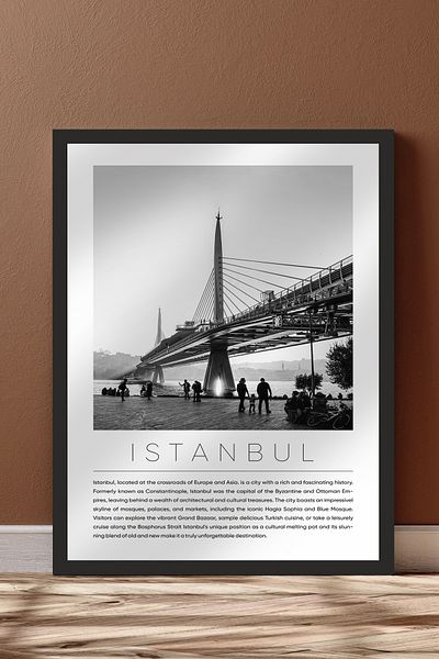 Cadran World Cities Collection Πίνακας MDF με πλαίσιο