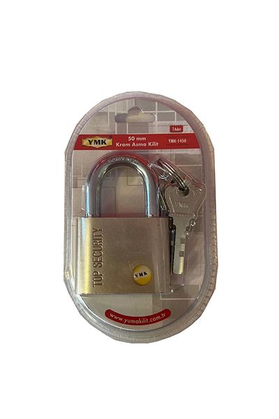 Belle Fusion Ymk Chrome Padlock 50mm