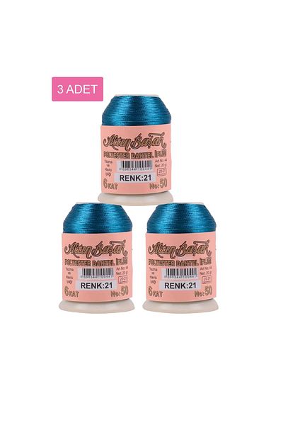 MenSak 3 Pieces Gold Spike Needle and Lace Thread 20 Gr - Royaleks - No: 021