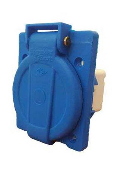 Schneider Electric 3201-367-0900 1x16a مقبس لوحة IP44 - مقبس لوحة أنيق ومتين