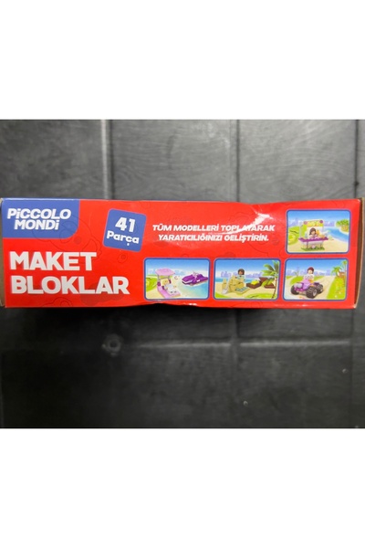 Piccolo Mondi Maket Bloklar 41 Parça