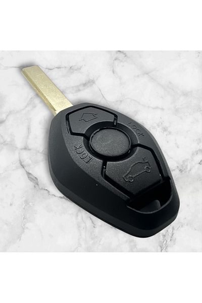 Luxe Aksesuarr BMW X5 X3 E90 E60 E53 E36 E38 3 Button Key Fob Shell
