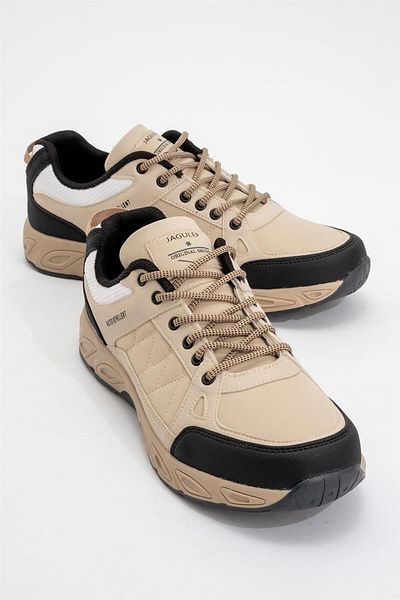 Liger Men's Winter Sneakers - Comfortable Comfort, Beige & Black