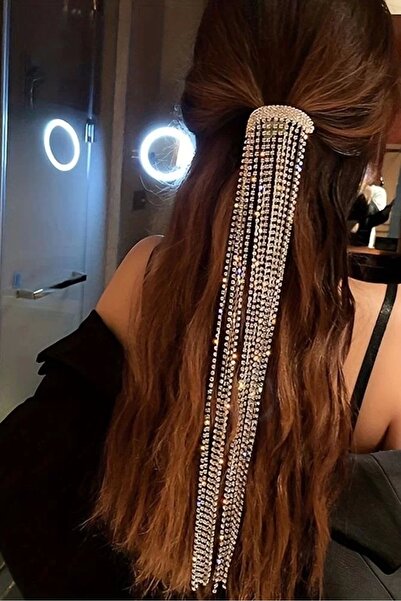 little Luv Cataramă coadă de cal cu design special placat cu piatră de zircon...